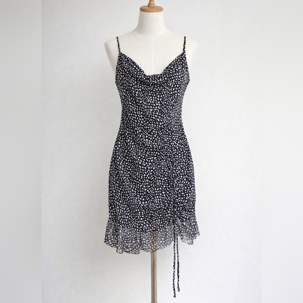 Black and White Polka Dot Dress